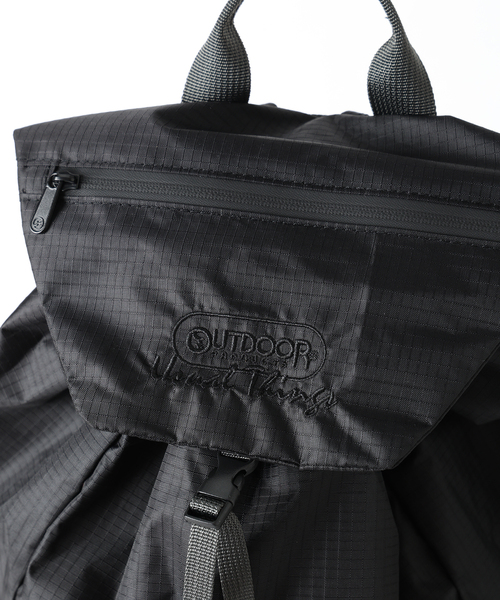 OUTDOOR PRODUCTS（アウトドアプロダクツ）の「PACKABLE BACKPACK（バックパック/リュック・レディース・グリーン系その他/ピンク/ブラック・FREE）」の11枚目の写真