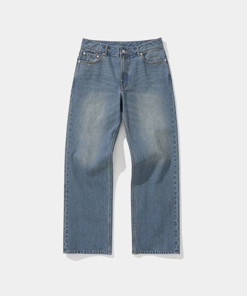 UNIFORM BRIDGE(ユニフォームブリッジ)の「002 regular denim pants 12oz indigo blue(デニムパンツ・メンズ・その他・MEDIUM/LARGE/X-LARGE/XX-LARGE)」の1枚目の写真