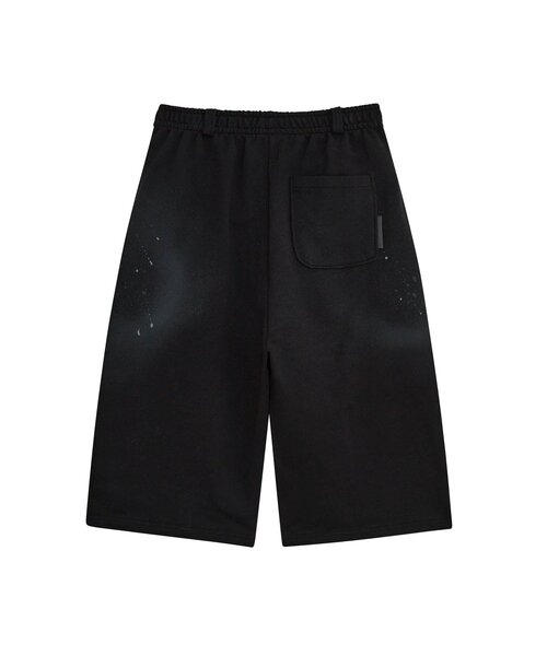 CIAOPANIC（チャオパニック）の「【DEFGARMENTS/デフガーメンツ】PAINTING BRUSHED BURMUDA SHORTS（その他パンツ・レディース・グレー/ブラック・LARGE/SMALL）」の8枚目の写真