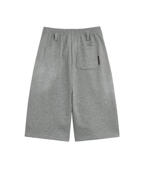 CIAOPANIC（チャオパニック）の「【DEFGARMENTS/デフガーメンツ】PAINTING BRUSHED BURMUDA SHORTS（その他パンツ・レディース・グレー/ブラック・LARGE/SMALL）」の15枚目の写真