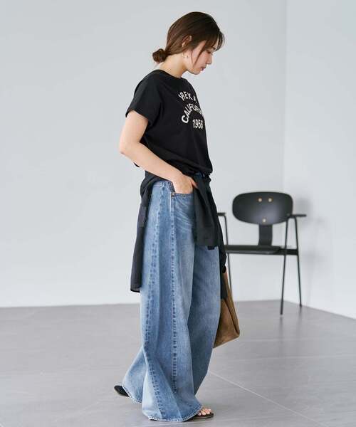 plage（プラージュ）の「《追加》REMAKE WIDE DENIM パンツ（デニムパンツ・レディース・ライトブルー・34/36/38）」の11枚目の写真