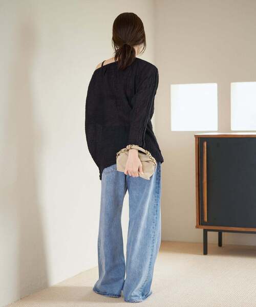 plage（プラージュ）の「《追加》REMAKE WIDE DENIM パンツ（デニムパンツ・レディース・ライトブルー・34/36/38）」の19枚目の写真