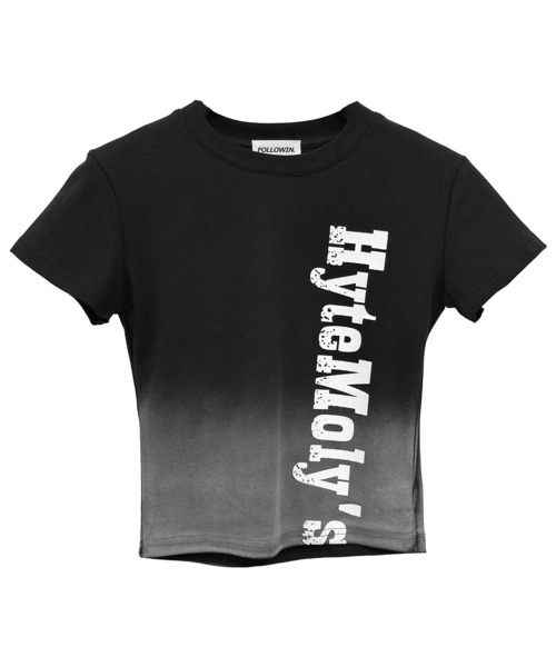 FOLLOWIN(フォロウィン)の「ヴィンテージロゴコンパクトTシャツ(Tシャツ/カットソー・レディース・ブラウン/ブラック/ホワイト・FREE)」の12枚目の写真
