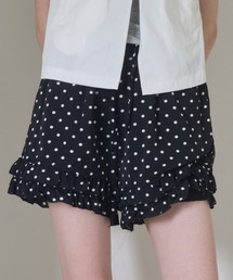 Birthday room | フリルドットショートパンツ/Frilled polka dot shorts(その他パンツ)