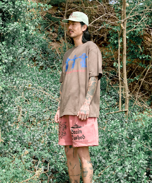 MOSQUITO MURDERERS（モスキートマーダラーズ）の「DEEP SPIRIT DEPARTMENT T-SHIRT -Brown（Tシャツ/カットソー・メンズ・その他・2/3/1）」の4枚目の写真