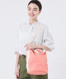 CONVERTIBLE BUCKET BAG コーラルパンチ/メレンゲ