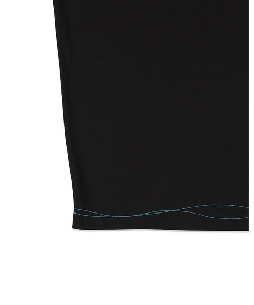 WIND AND SEA（ウィンダンシー）の「WAVE BLUE STITCH TEE（Tシャツ/カットソー・メンズ・ブラック/ホワイト/ブルー・LARGE/MEDIUM）」の10枚目の写真