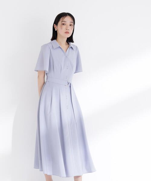 NATURAL BEAUTY BASIC(ナチュラルビューティーベーシック)の「追加生産【ちょうど、いい服】“初めまして”がうまくいく好印象ワンピース(ワンピース・レディース・イエロー/ブルー/ネイビー・SMALL/MEDIUM/LARGE/P/S)」の19枚目の写真