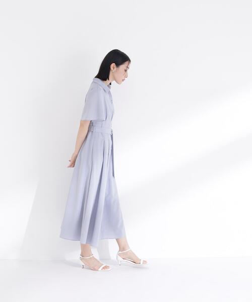 NATURAL BEAUTY BASIC(ナチュラルビューティーベーシック)の「追加生産【ちょうど、いい服】“初めまして”がうまくいく好印象ワンピース(ワンピース・レディース・イエロー/ブルー/ネイビー・SMALL/MEDIUM/LARGE/P/S)」の20枚目の写真