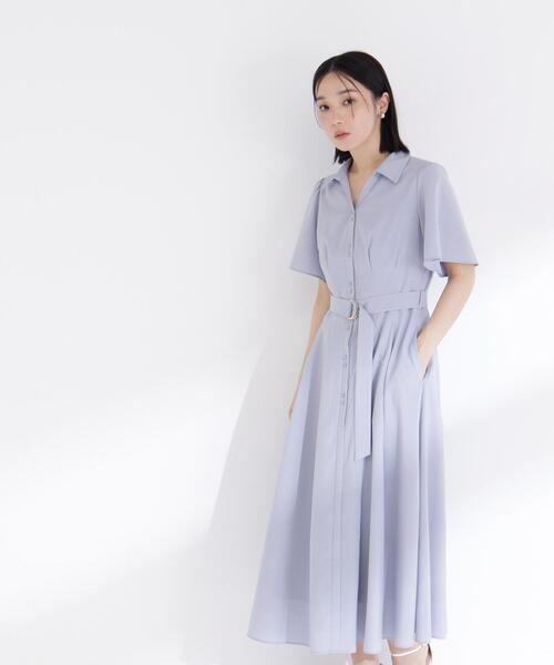 NATURAL BEAUTY BASIC(ナチュラルビューティーベーシック)の「追加生産【ちょうど、いい服】“初めまして”がうまくいく好印象ワンピース(ワンピース・レディース・イエロー/ブルー/ネイビー・SMALL/MEDIUM/LARGE/P/S)」の21枚目の写真