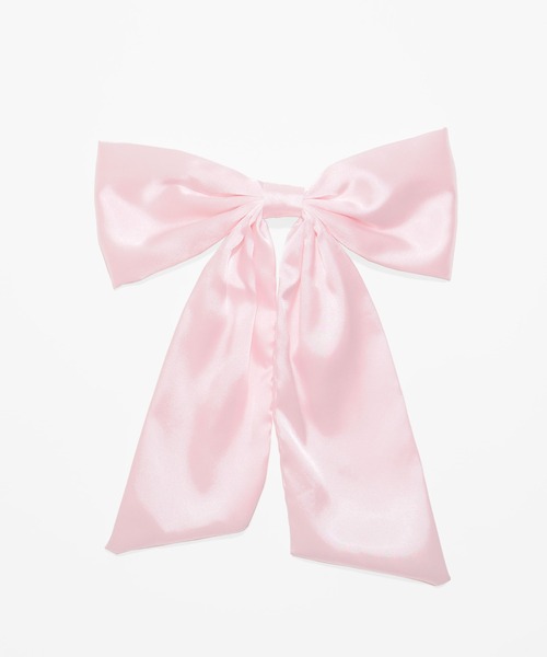 WEGO（ウィゴー）の「WEGO/サテンBIGリボンバレッタ（バレッタ/ヘアクリップ・レディース・ブラック/ホワイト/ピンク/レッド/その他2/その他1・FREE）」の9枚目の写真