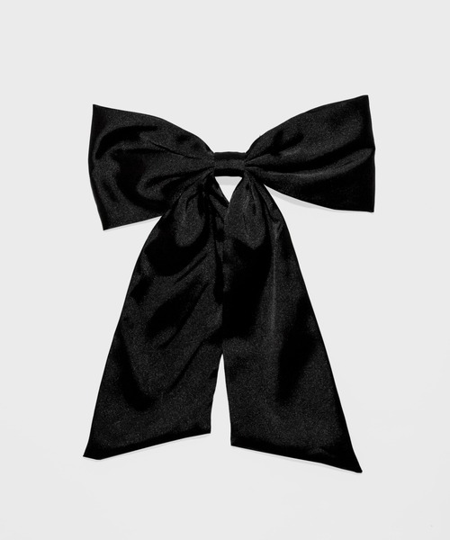 WEGO（ウィゴー）の「WEGO/サテンBIGリボンバレッタ（バレッタ/ヘアクリップ・レディース・ブラック/ホワイト/ピンク/レッド/その他2/その他1・FREE）」の8枚目の写真