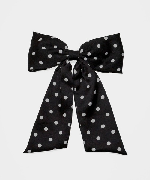 WEGO（ウィゴー）の「WEGO/サテンBIGリボンバレッタ（バレッタ/ヘアクリップ・レディース・ブラック/ホワイト/ピンク/レッド/その他2/その他1・FREE）」の12枚目の写真