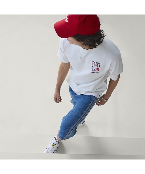 adidas Originals（アディダスオリジナルス）の「adidas GRAPHIC TEE / アディダス グラフィック Tシャツ / KC5424（Tシャツ/カットソー・メンズ・ホワイト・XL/S/3XL/2XL）」の3枚目の写真