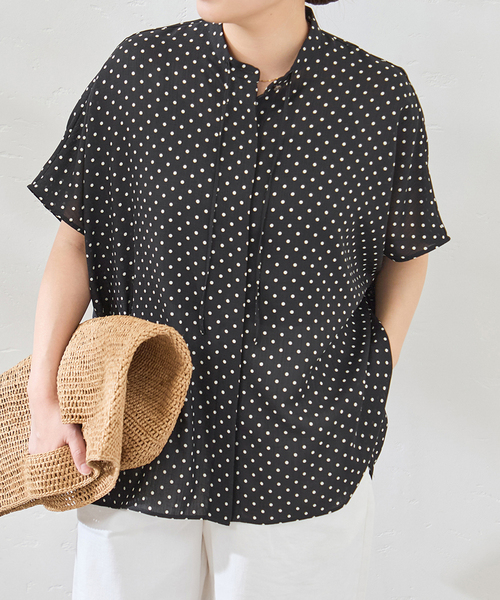 JOURNAL STANDARD(ジャーナルスタンダード)の「《追加》ポンチョ ブラウス(シャツ/ブラウス・レディース・ブラック系その他/ホワイト/スミクロ・FREE)」の13枚目の写真