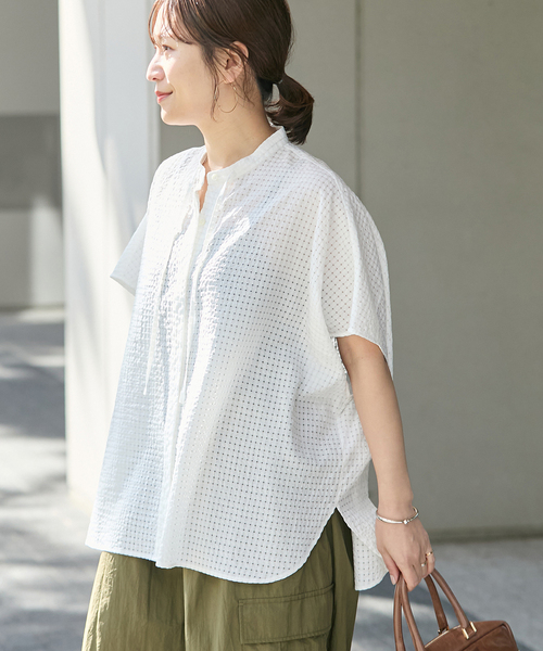 JOURNAL STANDARD(ジャーナルスタンダード)の「《追加》ポンチョ ブラウス(シャツ/ブラウス・レディース・ブラック系その他/ホワイト/スミクロ・FREE)」の22枚目の写真