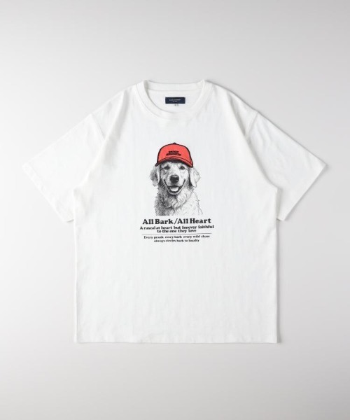 BACK NUMBER（バックナンバー）の「BACK NUMBER(バックナンバー)アニマルプリント半袖Ｔシャツ（Tシャツ/カットソー・メンズ・ベージュ/ホワイト/ブラック・M/L/XL/S）」の4枚目の写真