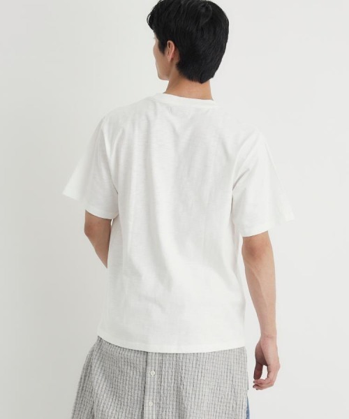 BACK NUMBER（バックナンバー）の「BACK NUMBER(バックナンバー)アニマルプリント半袖Ｔシャツ（Tシャツ/カットソー・メンズ・ベージュ/ホワイト/ブラック・M/L/XL/S）」の11枚目の写真