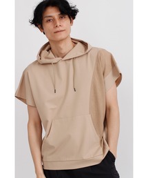 TORUNE（トルネ）の「ＴOＲＵＮＥ∴ドルマンコンビネーションフーディ（Tシャツ/カットソー）」