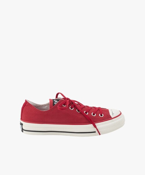 agnes b.(アニエスベー)の「agnès b. × CONVERSE コンバース ALL STAR AGED OX(スニーカー・レディース・レッド・4.5/4/6.5/6/5.5/5/3.5)」の2枚目の写真