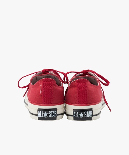 agnes b.(アニエスベー)の「agnès b. × CONVERSE コンバース ALL STAR AGED OX(スニーカー・レディース・レッド・4.5/4/6.5/6/5.5/5/3.5)」の3枚目の写真