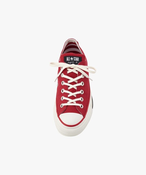 agnes b.(アニエスベー)の「agnès b. × CONVERSE コンバース ALL STAR AGED OX(スニーカー・レディース・レッド・4.5/4/6.5/6/5.5/5/3.5)」の10枚目の写真