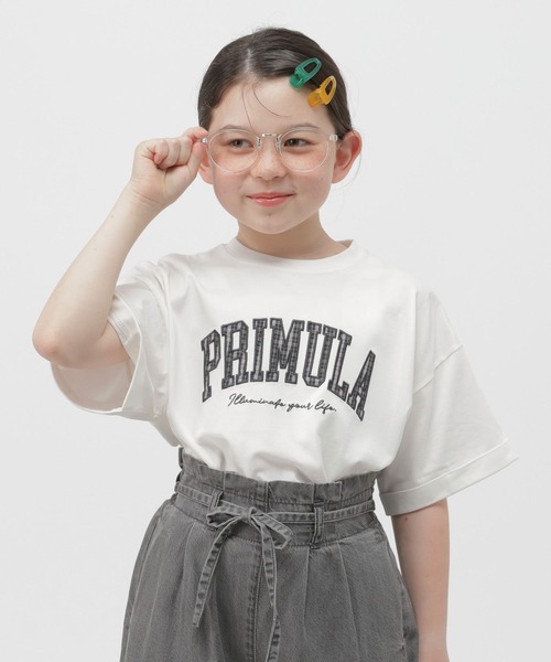 GLOBAL WORK(グローバルワーク)の「RICH COOLモチーフ半袖T/802034(Tシャツ/カットソー・キッズ・ホワイト系その他3/スカイブルー/ダークブラウン/ホワイト系その他2/ホワイト・150cm/140cm/160cm/130cm)」の2枚目の写真