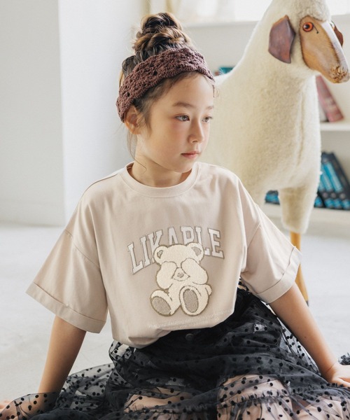 GLOBAL WORK(グローバルワーク)の「RICH COOLモチーフ半袖T/802034(Tシャツ/カットソー・キッズ・ホワイト系その他3/スカイブルー/ダークブラウン/ホワイト系その他2/ホワイト/ライトベージュ/チャコールグレー/イエロー・150cm/140cm/160cm/130cm)」の7枚目の写真
