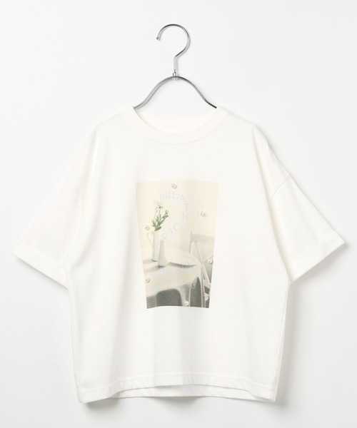 GLOBAL WORK(グローバルワーク)の「RICH COOLモチーフ半袖T/802034(Tシャツ/カットソー・キッズ・ホワイト系その他3/スカイブルー/ダークブラウン/ホワイト系その他2/ホワイト・150cm/140cm/160cm/130cm)」の22枚目の写真