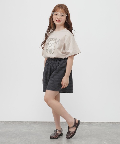 GLOBAL WORK(グローバルワーク)の「RICH COOLモチーフ半袖T/802034(Tシャツ/カットソー・キッズ・ホワイト系その他3/スカイブルー/ダークブラウン/ホワイト系その他2/ホワイト・150cm/140cm/160cm/130cm)」の12枚目の写真