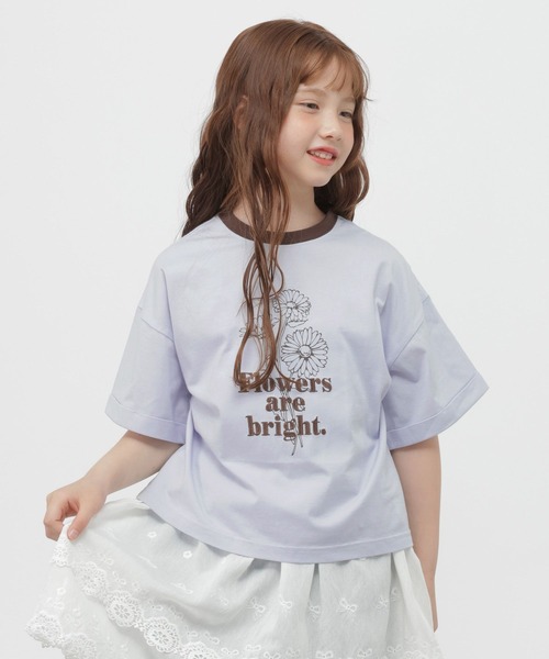GLOBAL WORK(グローバルワーク)の「RICH COOLモチーフ半袖T/802034(Tシャツ/カットソー・キッズ・ホワイト系その他3/スカイブルー/ダークブラウン/ホワイト系その他2/ホワイト・150cm/140cm/160cm/130cm)」の21枚目の写真
