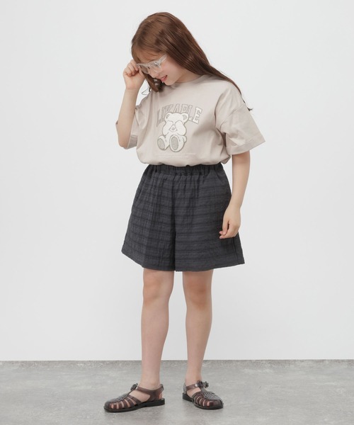 GLOBAL WORK(グローバルワーク)の「RICH COOLモチーフ半袖T/802034(Tシャツ/カットソー・キッズ・ホワイト系その他3/スカイブルー/ダークブラウン/ホワイト系その他2/ホワイト・150cm/140cm/160cm/130cm)」の13枚目の写真