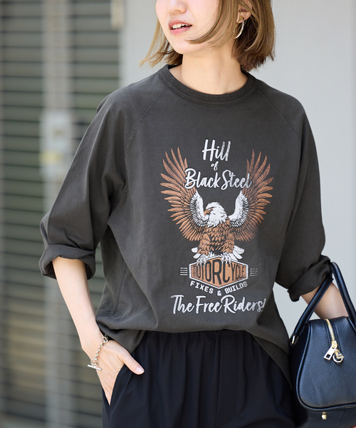 FRAMeWORK▼GOOD ROCK SPEED別注▼モーターサイクル T ≪ 新色 / 追加≫GOOD ROCK SPEED 別注モーターサイクルTshirt（T