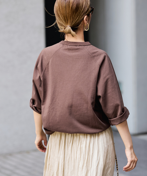 FRAMeWORK(フレームワーク)の「≪ 新色 / 追加≫GOOD ROCK SPEED 別注モーターサイクルTshirt(Tシャツ/カットソー・レディース・スミクロ/ブラウン・FREE)」の20枚目の写真