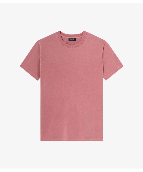 A.P.C.（アーペーセー）の「T-SHIRT APC AUTOMNE 26（Tシャツ/カットソー・メンズ・ピンク系その他/オフホワイト/カーキ・XS/XXS/L/S/M/XL）」の3枚目の写真