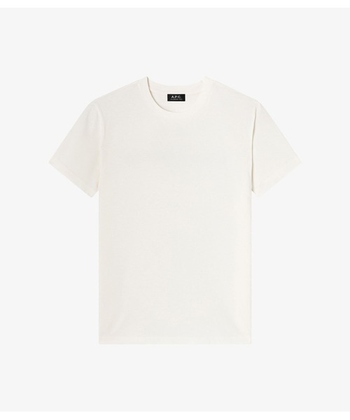 A.P.C.（アーペーセー）の「T-SHIRT APC AUTOMNE 26（Tシャツ/カットソー・メンズ・ピンク系その他/オフホワイト/カーキ・XS/XXS/L/S/M/XL）」の2枚目の写真