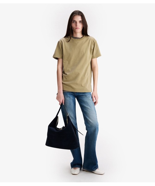 A.P.C.（アーペーセー）の「T-SHIRT APC AUTOMNE 26（Tシャツ/カットソー・メンズ・ピンク系その他/オフホワイト/カーキ・XS/XXS/L/S/M/XL）」の14枚目の写真