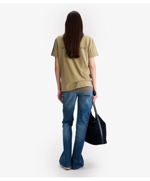 A.P.C.（アーペーセー）の「T-SHIRT APC AUTOMNE 26（Tシャツ/カットソー・メンズ・ピンク系その他/オフホワイト/カーキ・XS/XXS/L/S/M/XL）」の15枚目の写真
