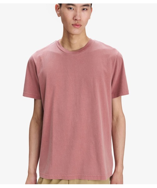 A.P.C.（アーペーセー）の「T-SHIRT APC AUTOMNE 26（Tシャツ/カットソー・メンズ・ピンク系その他/オフホワイト/カーキ・XS/XXS/L/S/M/XL）」の20枚目の写真