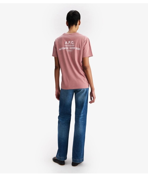 A.P.C.（アーペーセー）の「T-SHIRT APC AUTOMNE 26（Tシャツ/カットソー・メンズ・ピンク系その他/オフホワイト/カーキ・XS/XXS/L/S/M/XL）」の22枚目の写真