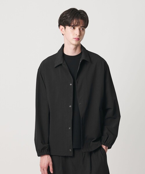 BEAUTY&YOUTH UNITED ARROWS(ビューティーアンドユースユナイテッドアローズ)の「360°MASTER バルーン コーチ ジャケット セットアップ対応 撥水 ストレッチ ウォッシャブル(ブルゾン・メンズ・ブラック/ダークブラウン/ダークグレー・M/S/XL/L)」の6枚目の写真