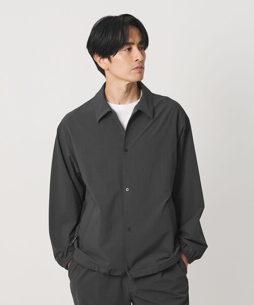 BEAUTY&YOUTH UNITED ARROWS(ビューティーアンドユースユナイテッドアローズ)の「360°MASTER バルーン コーチ ジャケット セットアップ対応 撥水 ストレッチ ウォッシャブル(ブルゾン・メンズ・ブラック/ダークブラウン/ダークグレー・M/S/XL/L)」の13枚目の写真