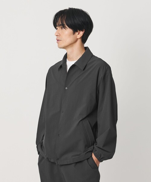 BEAUTY&YOUTH UNITED ARROWS(ビューティーアンドユースユナイテッドアローズ)の「360°MASTER バルーン コーチ ジャケット セットアップ対応 撥水 ストレッチ ウォッシャブル(ブルゾン・メンズ・ブラック/ダークブラウン/ダークグレー・M/S/XL/L)」の14枚目の写真