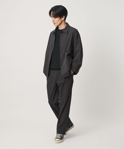 BEAUTY&YOUTH UNITED ARROWS(ビューティーアンドユースユナイテッドアローズ)の「360°MASTER バルーン コーチ ジャケット セットアップ対応 撥水 ストレッチ ウォッシャブル(ブルゾン・メンズ・ブラック/ダークブラウン/ダークグレー・M/S/XL/L)」の17枚目の写真