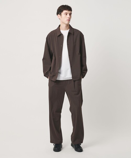 BEAUTY&YOUTH UNITED ARROWS(ビューティーアンドユースユナイテッドアローズ)の「360°MASTER バルーン コーチ ジャケット セットアップ対応 撥水 ストレッチ ウォッシャブル(ブルゾン・メンズ・ブラック/ダークブラウン/ダークグレー・M/S/XL/L)」の18枚目の写真