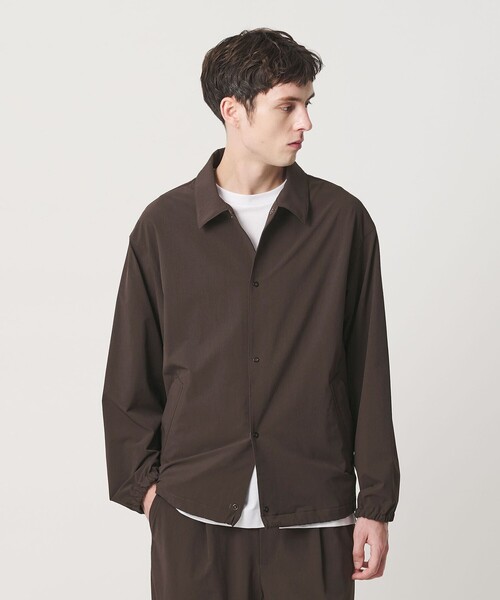 BEAUTY&YOUTH UNITED ARROWS(ビューティーアンドユースユナイテッドアローズ)の「360°MASTER バルーン コーチ ジャケット セットアップ対応 撥水 ストレッチ ウォッシャブル(ブルゾン・メンズ・ブラック/ダークブラウン/ダークグレー・M/S/XL/L)」の20枚目の写真