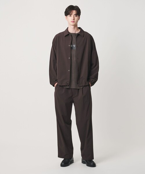 BEAUTY&YOUTH UNITED ARROWS(ビューティーアンドユースユナイテッドアローズ)の「360°MASTER バルーン コーチ ジャケット セットアップ対応 撥水 ストレッチ ウォッシャブル(ブルゾン・メンズ・ブラック/ダークブラウン/ダークグレー・M/S/XL/L)」の21枚目の写真