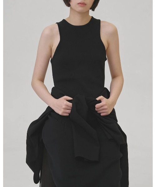 TODAYFUL(トゥデイフル)の「Pencil Knit Dress 12610315(ワンピース・メンズ・ブラック/オフホワイト・38/36)」の3枚目の写真