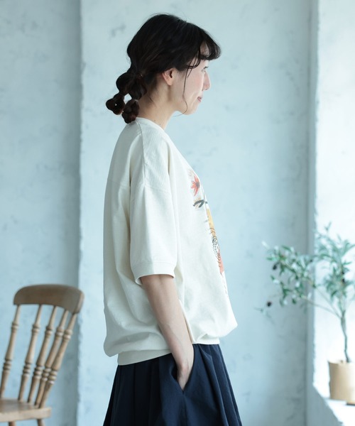 soulberry(ソウルベリー)の「アートな気分のプルオーバー(Tシャツ/カットソー・レディース・キナリ・LL/3L/4L/5L/M/L)」の13枚目の写真