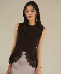 セール】【ZOZO限定カラー】テンセルポロニットトップス（ニット